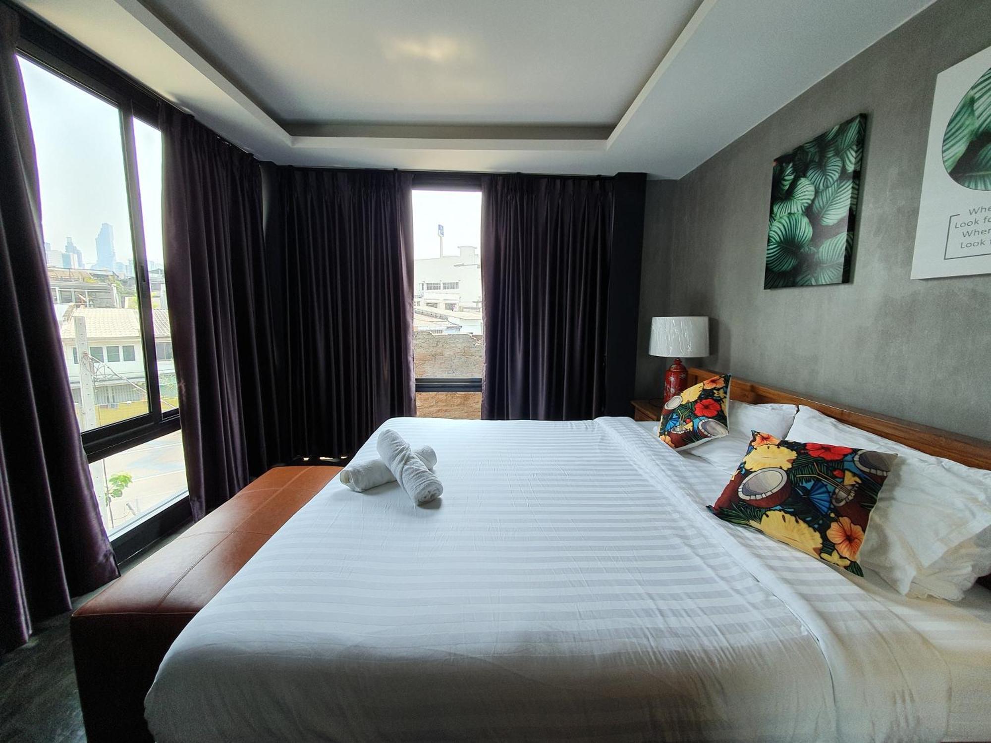 Baan Wualamphong บ้านวัวลำพอง Bangkok Szoba fotó